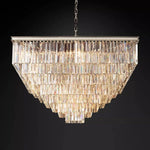 Odeon Tiered Square Chandelier 47"
