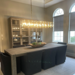 Harlow Crystal Rectangle Chandelier 74"