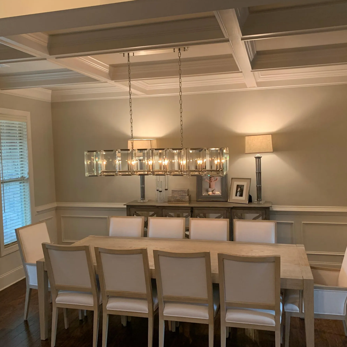 Harlow Crystal Rectangle Chandelier 74"