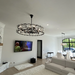 Harlow Crystal Round Chandelier 60"