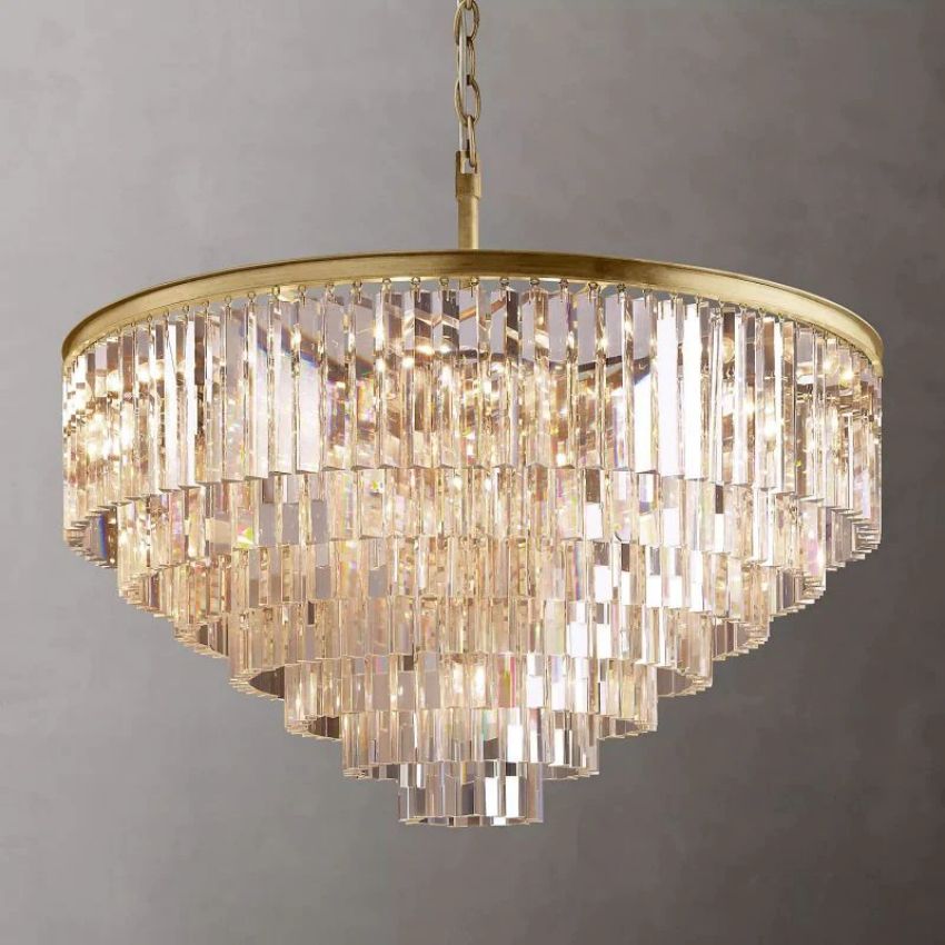 Odeon Round Chandelier 44"