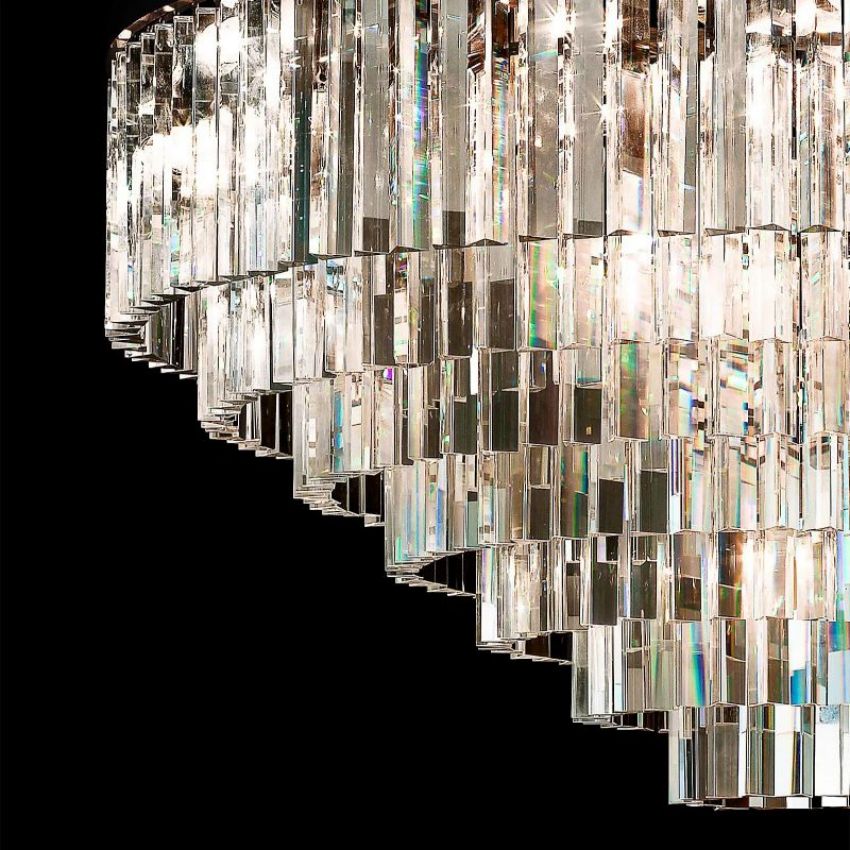 Odeon Round Chandelier 44"