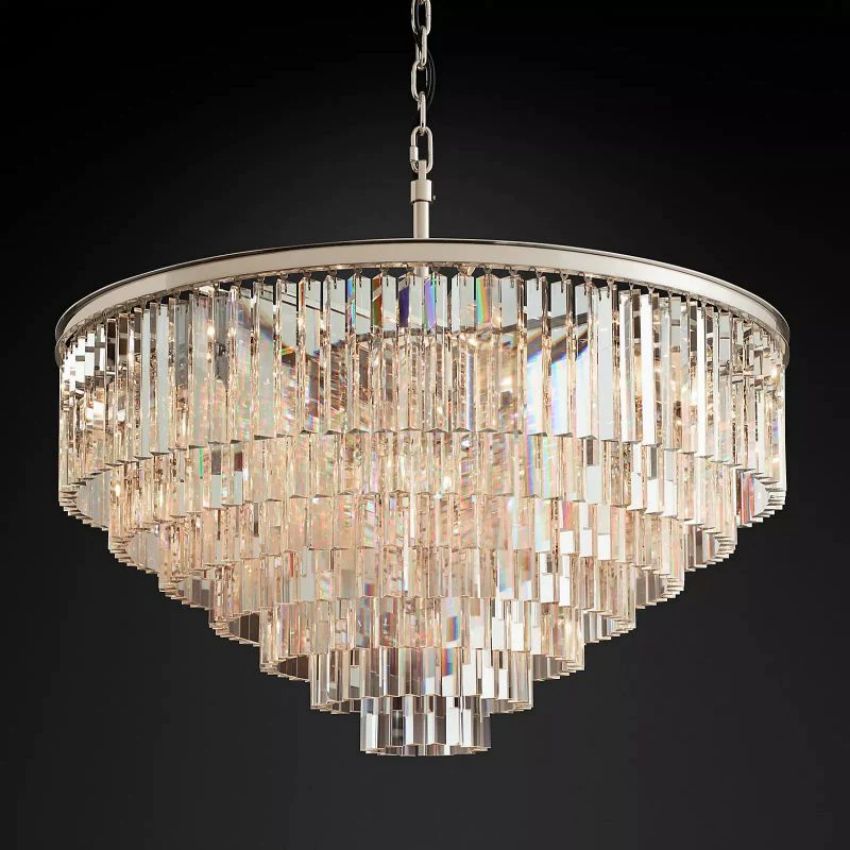 Odeon Round Chandelier 44"