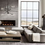 Callene Eight-Arm Chandelier 79"