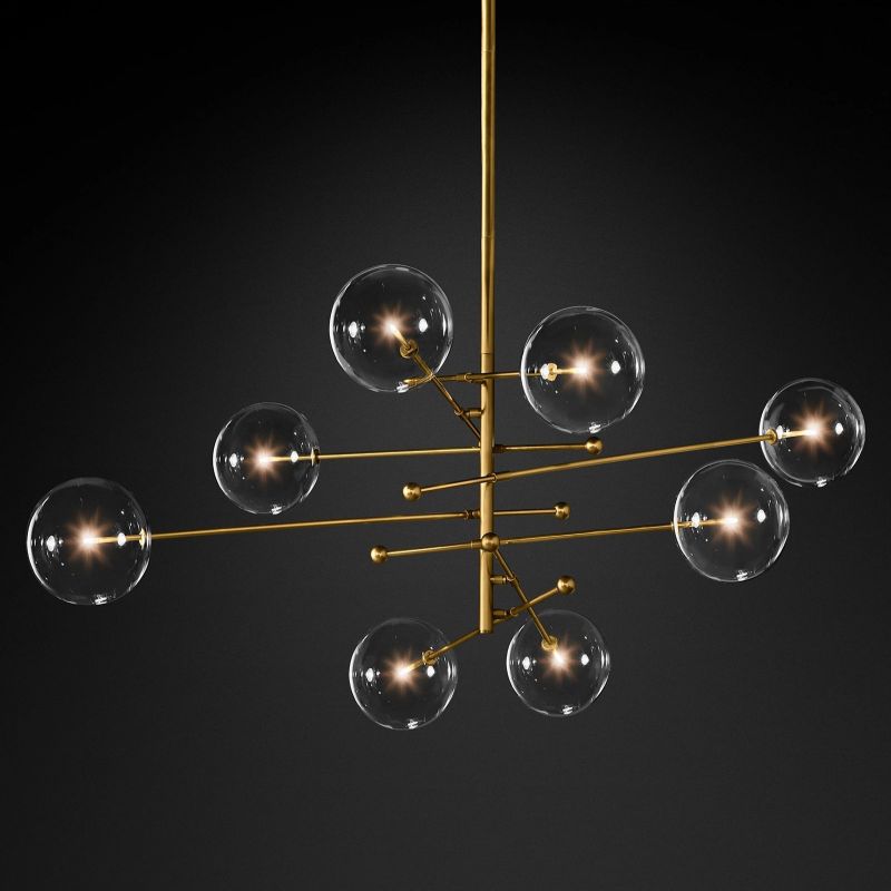 Callene Eight-Arm Chandelier 79"