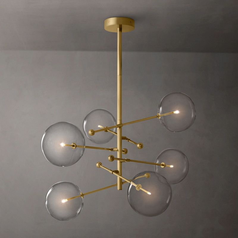 Callene Six-Arm Chandelier 55"