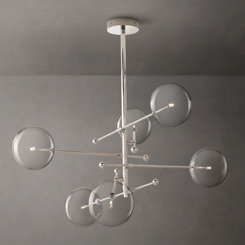 Callene Six-Arm Chandelier 55"