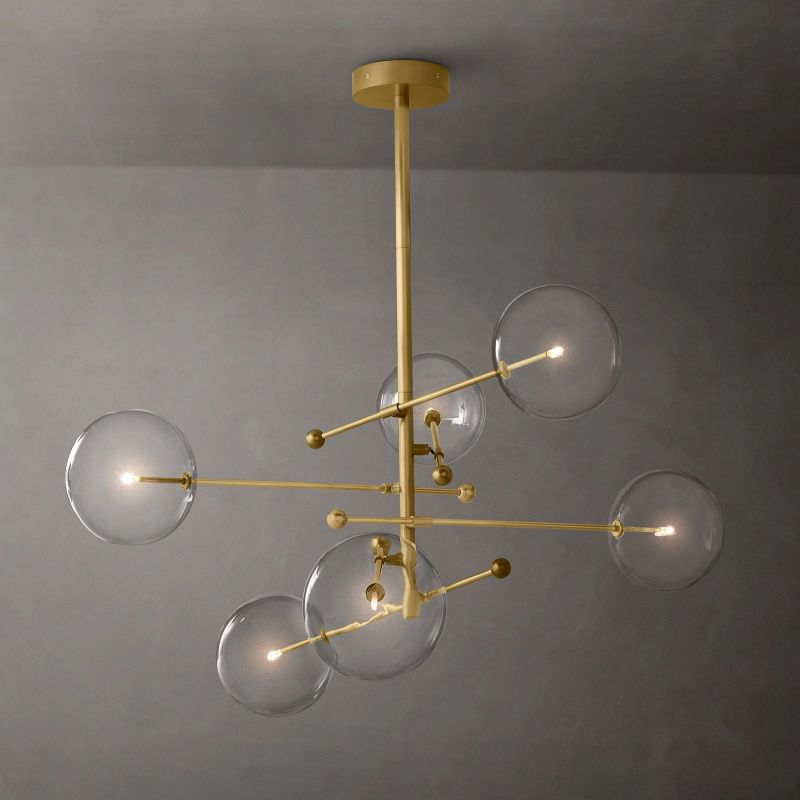 Callene Six-Arm Chandelier 55"