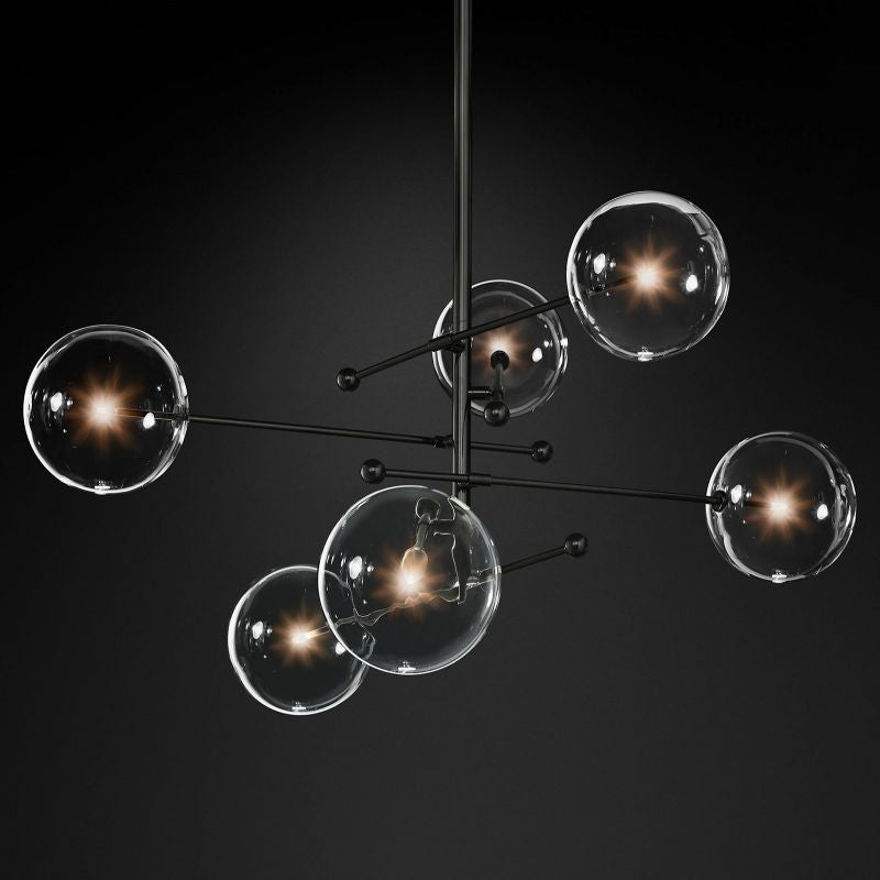 Callene Six-Arm Chandelier 55"