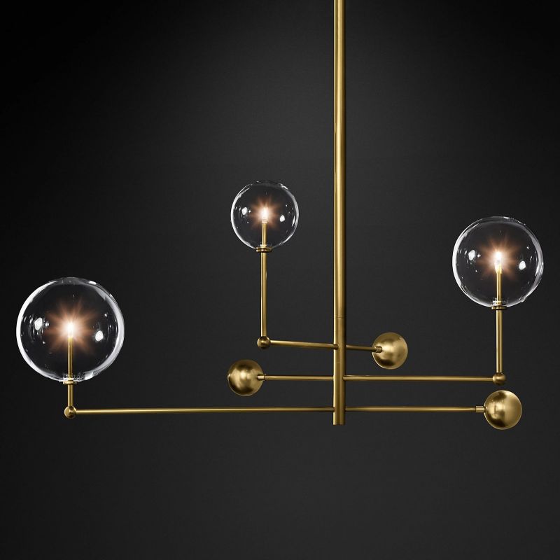 Callene Three-Arm Chandelier 46"