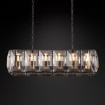 Harlow Crystal Rectangle Chandelier 42"