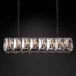 Harlow Crystal Rectangle Chandelier 54"