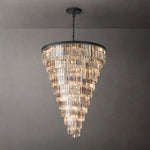 Odeon Triangular Helix Chandelier