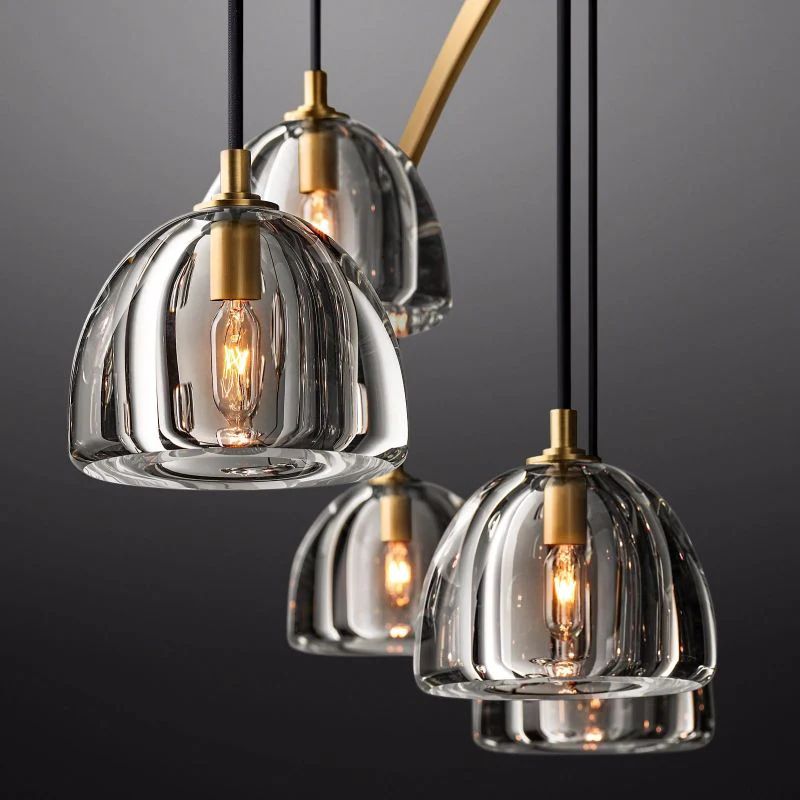 Hemisphere Round Chandelier 60"