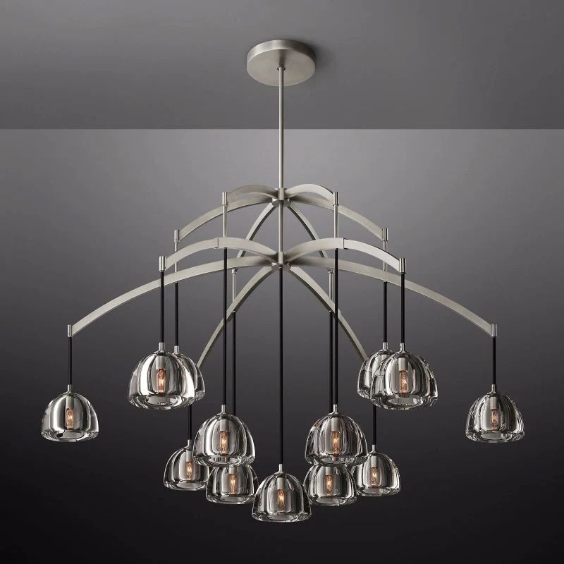Hemisphere Round Chandelier 60"