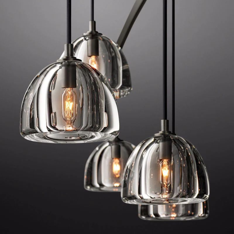 Hemisphere Round Chandelier 60"