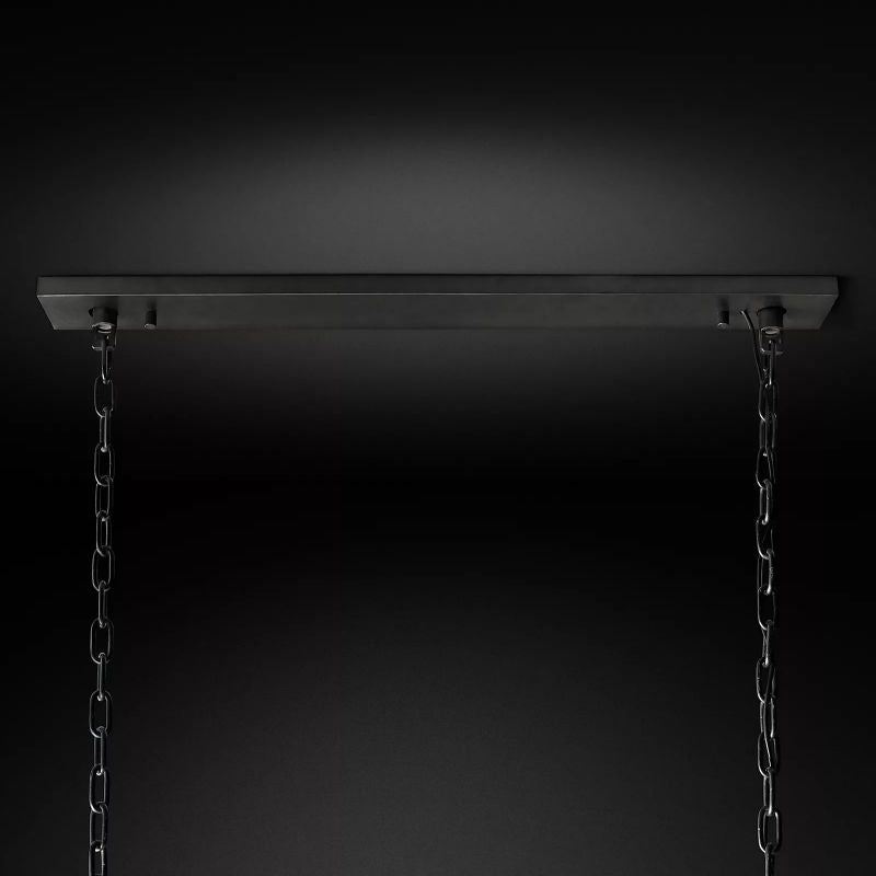 Harlow Calcite Rectangle Chandelier 42"