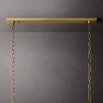 Harlow Calcite Rectangle Chandelier 54"
