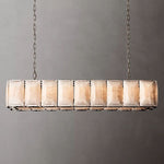 Harlow Calcite Rectangle Chandelier 62"