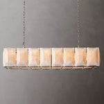 Harlow Calcite Rectangle Chandelier 54"