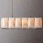 Harlow Calcite Rectangle Chandelier 42"