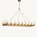 Camille Rectangle Chandelier 52"