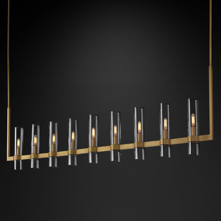 Ravelle Linear Chandelier 73"
