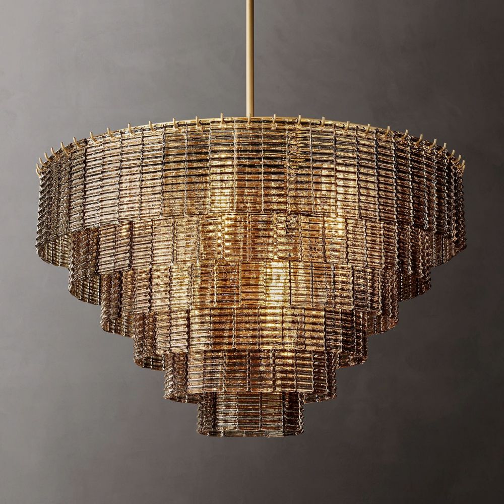 Sirene Round Chandelier 41"