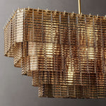 Sirene Rectangle Chandelier 59"