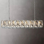 Harlow Crystal Rectangle Chandelier 62"