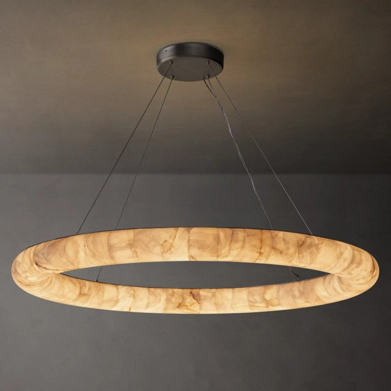 Rivage Lisse Round Chandelier 61"