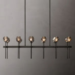 Boule Double Linear Chandelier 60"
