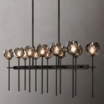 Boule Double Linear Chandelier 60"