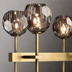 Boule Double Linear Chandelier 60"