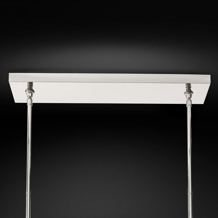 Boule Double Linear Chandelier 60"