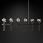 Boule Double Linear Chandelier 60"