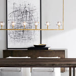 Boule Linear Chandelier 48"