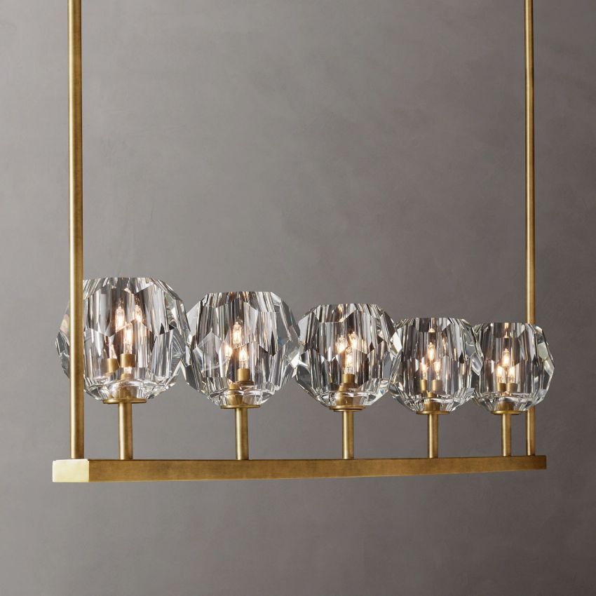 Boule Linear Chandelier 48"