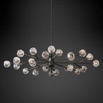 Boule Oval Chandelier 72"