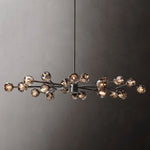 Boule Oval Chandelier 72"
