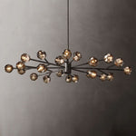 Boule Oval Chandelier 72"