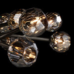 Boule Oval Chandelier 72"