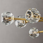 Boule Oval Chandelier 72"