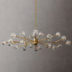 Boule Oval Chandelier 72"