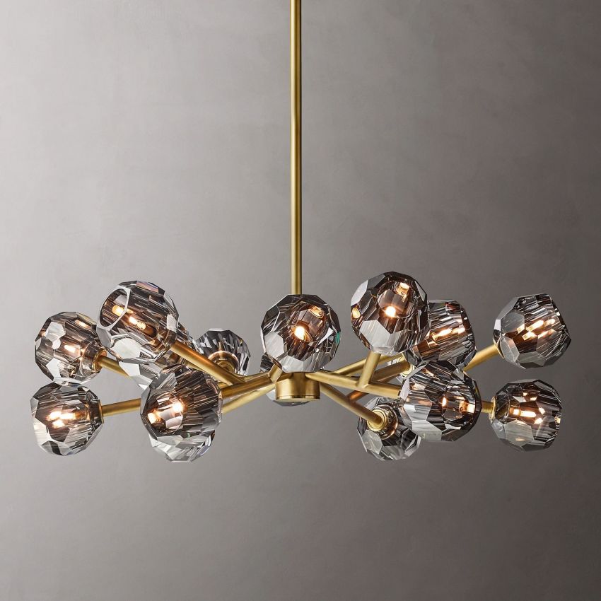 Boule Round Chandelier 36"