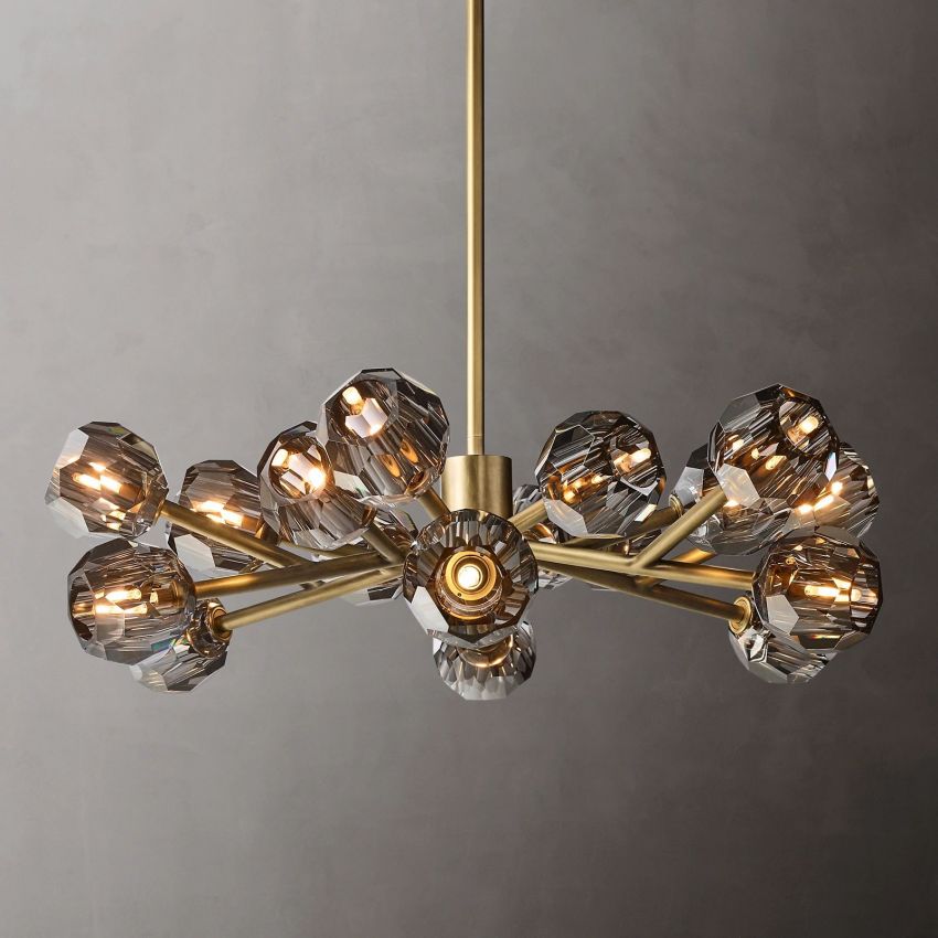 Boule Round Chandelier 36"