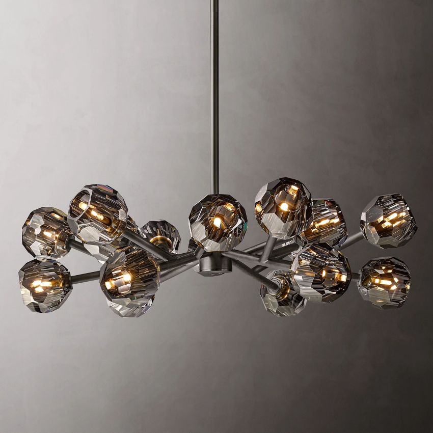 Boule Round Chandelier 36"