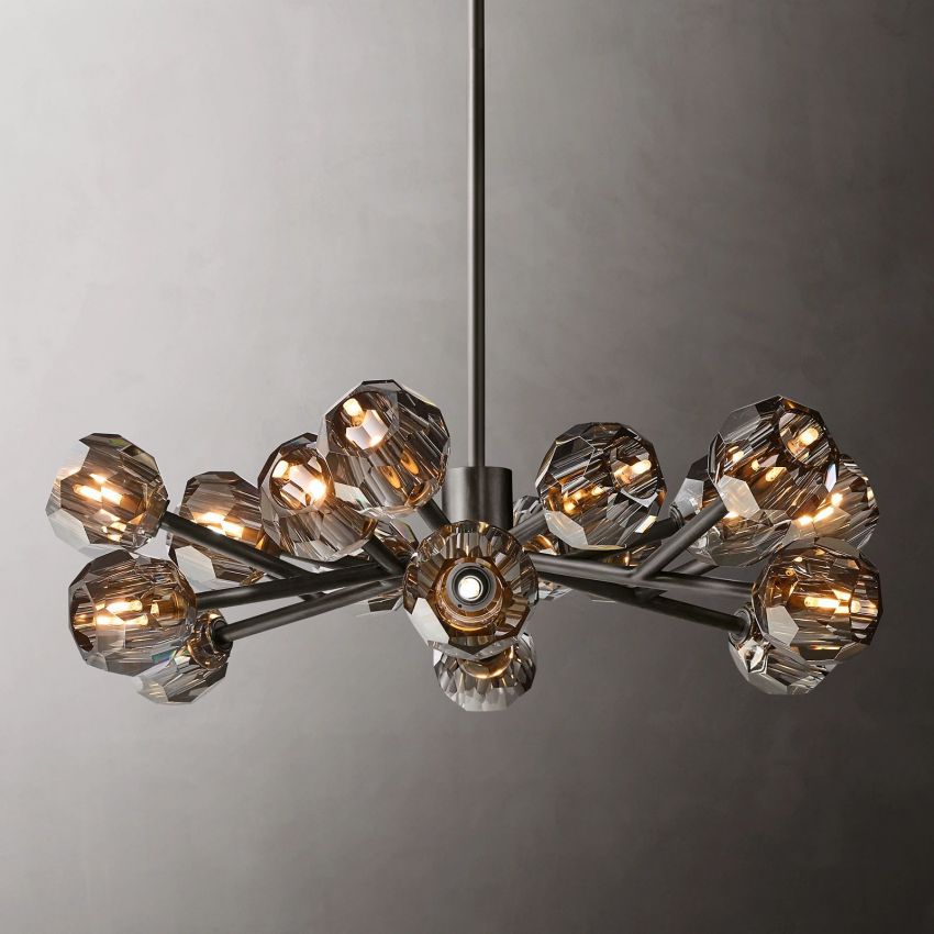 Boule Round Chandelier 36"