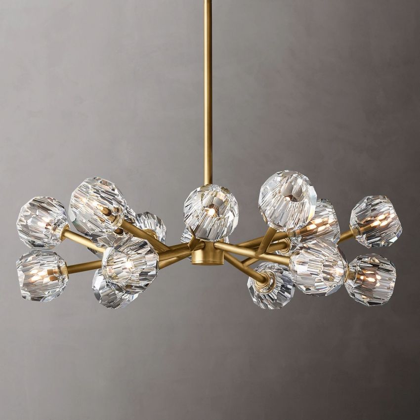 Boule Round Chandelier 36"