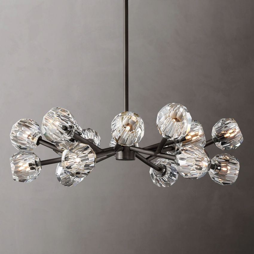 Boule Round Chandelier 36"